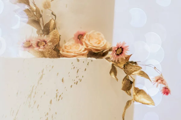 Beautiful Wedding Bouquet White Background — Stock Photo, Image