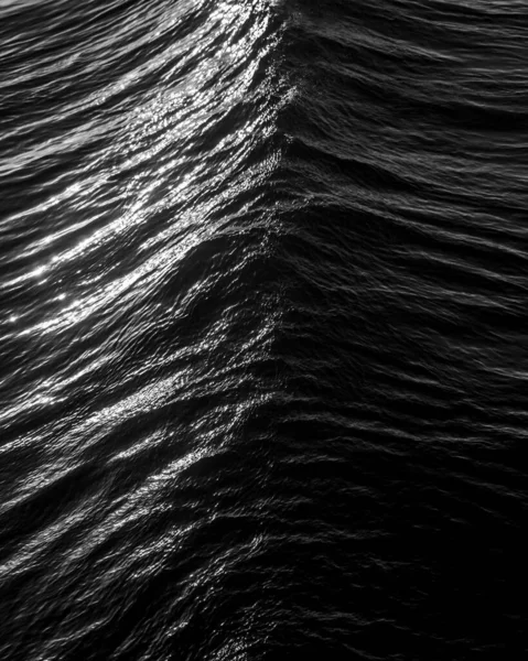 Fundo Abstrato Textura Monocromática Ondas Mar — Fotografia de Stock