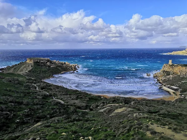 Schöner Blick Auf Die Meeresküste — Stockfoto