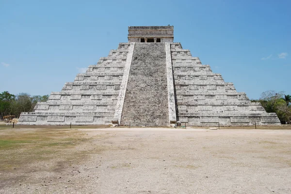 Chichen Itza México Yucatan Tulum Pirâmide Maia Património Mundial Unesco — Fotografia de Stock