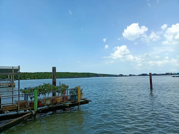 Prachtig Uitzicht Het Meer — Stockfoto