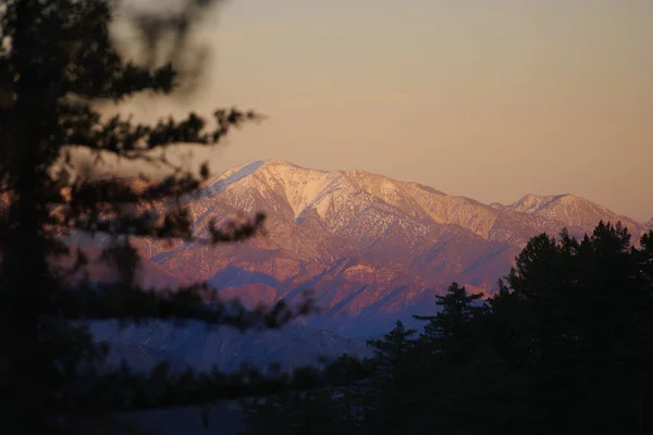 美丽的落日落山 — 图库照片