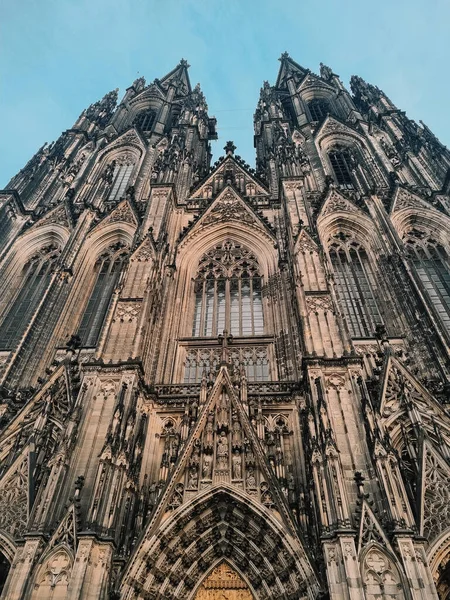 Catedral Coração Sagrado Igreja Gótica Cidade Praga — Fotografia de Stock