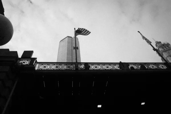 Black White Photo City London — Stock Photo, Image