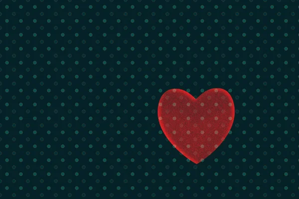 Heart Shape Background Hearts Blue Fabric — Stock Photo, Image