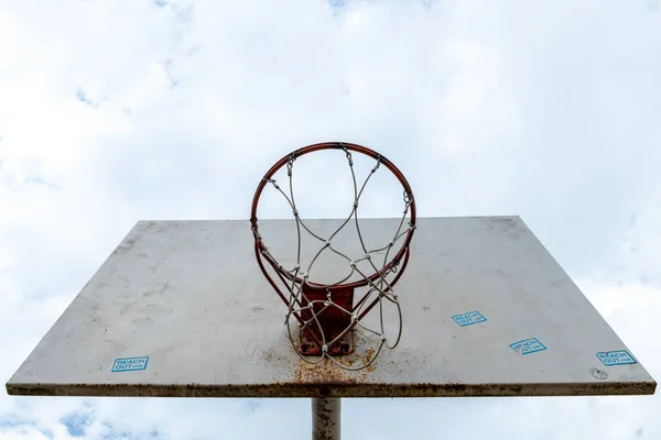 Sokakta Basketbol Potası — Stok fotoğraf