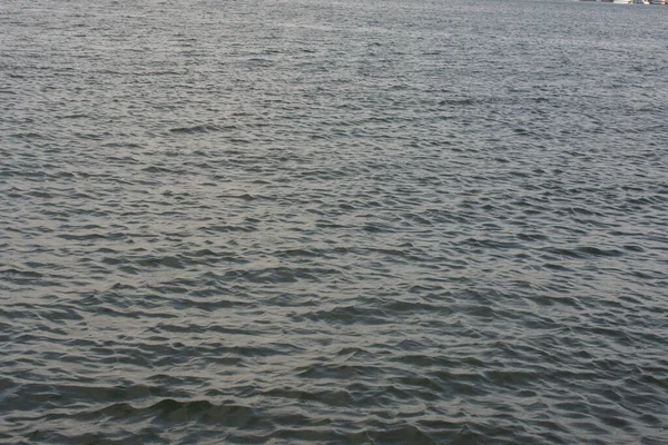 Поверхность Морской Воды Волнами Рябью — стоковое фото