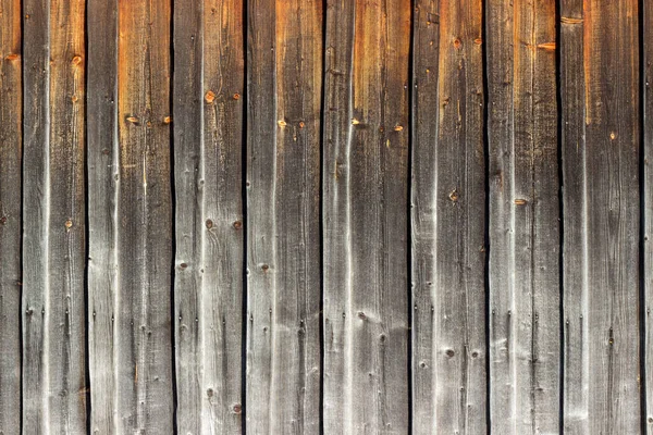 Cerca Madera Vieja Con Patrones Naturales —  Fotos de Stock