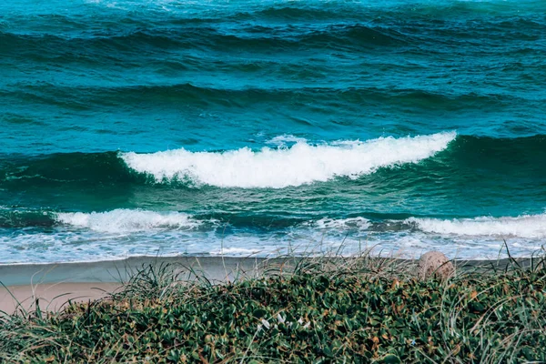 美しい海の海岸 自然背景 — ストック写真