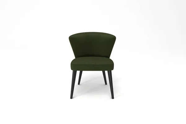 Moderní Židle Bílém Pozadí — Stock fotografie