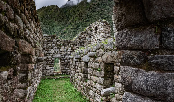 Machu Picchu Peru August 2018 Die Ruinen Der Inca Stadt — Stockfoto