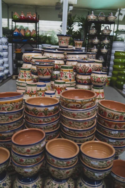 Tradiční Thajské Keramiky Trhu — Stock fotografie