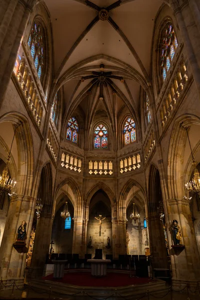 Interior Catedral San Vito Francia — Foto de Stock