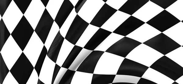 Checkered Black White Abstract Background — Stock Photo, Image