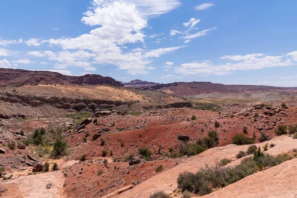Paisagem Grande Desfiladeiro Deserto Utah — Fotografia de Stock