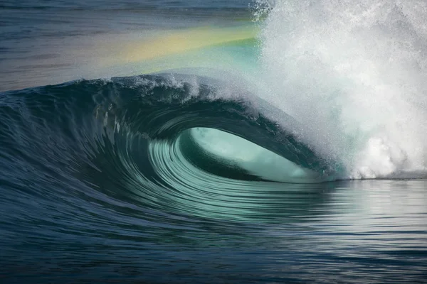 Vue Rapprochée Une Vague Océan — Photo