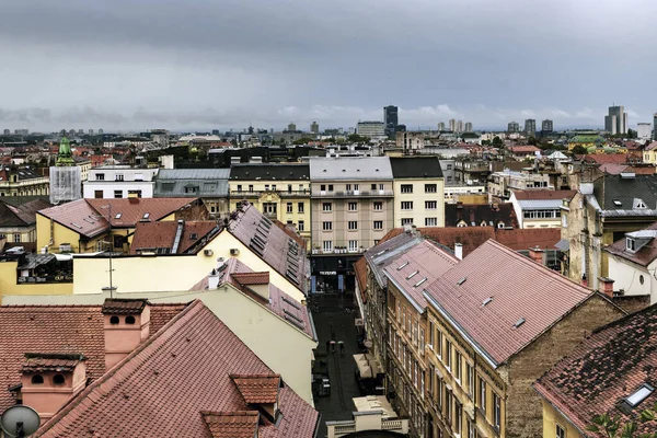 Luftaufnahme Der Stadt — Stockfoto