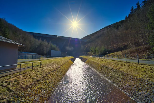 Gyönyörű Kilátás Nyílik Hegyekre — Stock Fotó