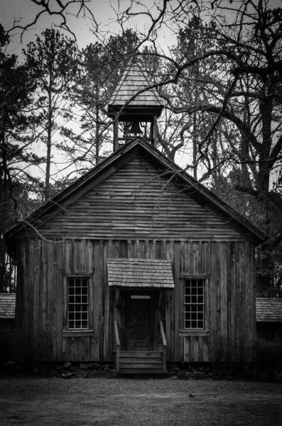 Stary Drewniany Dom Wsi — Zdjęcie stockowe