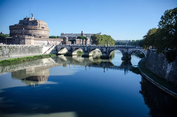 Castel Sant Angelo Roma Italia —  Fotos de Stock