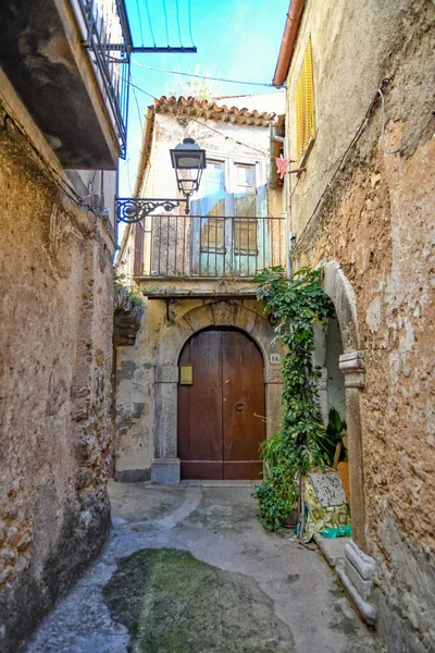 Alte Straße Der Stadt Obidos Italien — Stockfoto