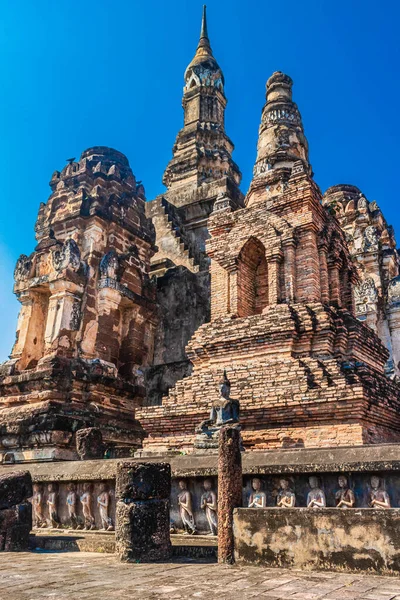 Wat Phra Kaew Thailand Starý Chrám Městě Ayutthaya Kambodža — Stock fotografie