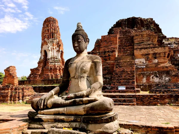 Alter Tempel Der Stadt Thailand — Stockfoto