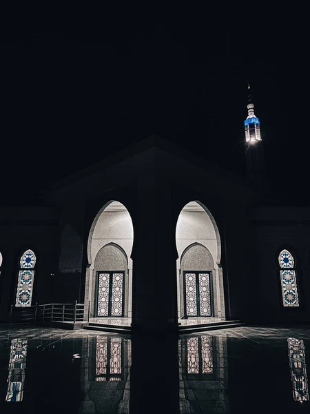 Mesquita Cidade Capital Marco Mais Famoso Fundo — Fotografia de Stock