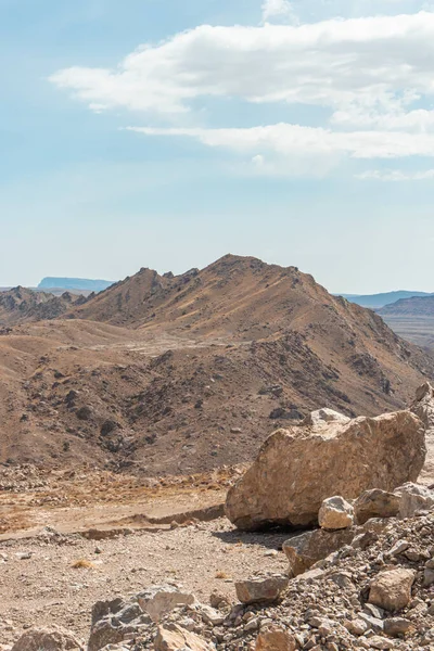 Kilátás Negev Sivatag Izraelben — Stock Fotó