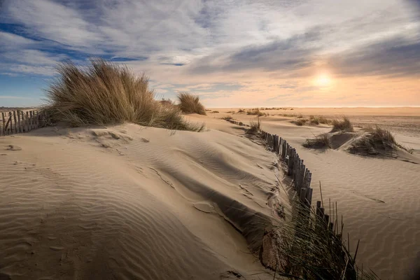 砂丘の美しい景色自然背景 — ストック写真