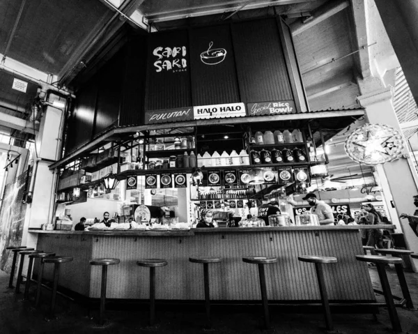 Intérieur Café Dans Ville — Photo