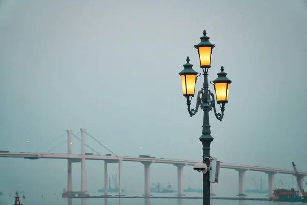 Ponte Madeira Velha Cidade — Fotografia de Stock