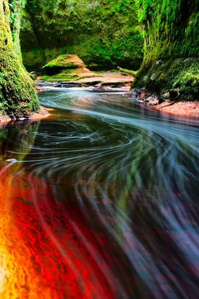 Bela Cachoeira Floresta — Fotografia de Stock