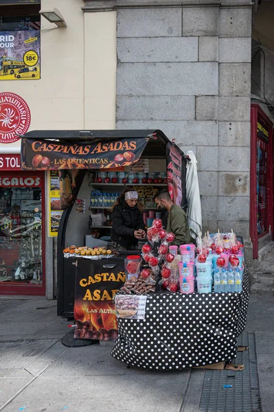 Comida Callejera Mercado Nueva York — Foto de Stock