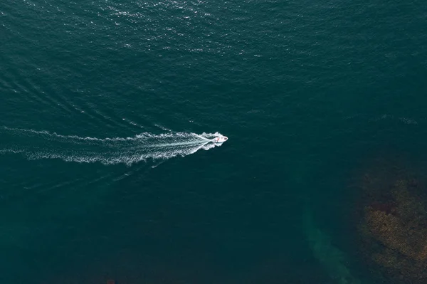 Widok Lotu Ptaka Morze Ocean — Zdjęcie stockowe