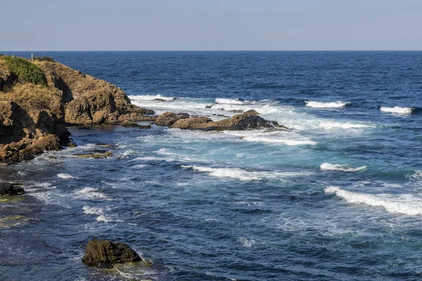 Güzel Deniz Manzarası Doğa Arkaplanı — Stok fotoğraf