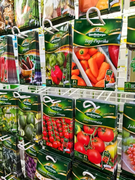 Grönsaksfrön Marknaden Närbild — Stockfoto