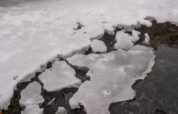 Lód Plaży — Zdjęcie stockowe