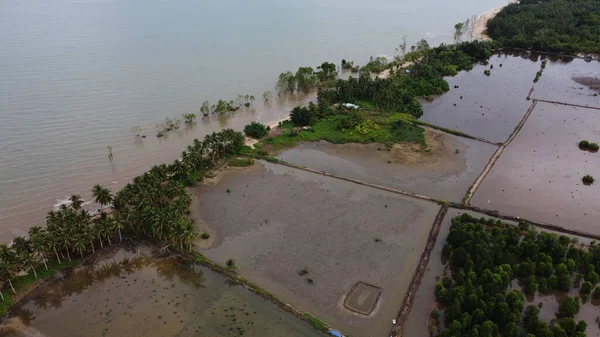 Aerial View City Island State Most Polluted Towns — Stock Photo, Image