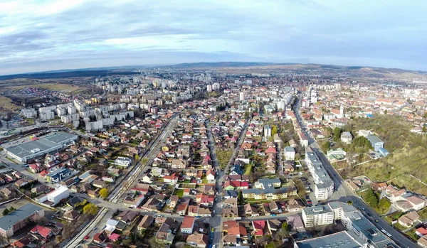 Luftaufnahme Der Stadt Der Hauptstadt Des Bundesstaates Israel — Stockfoto
