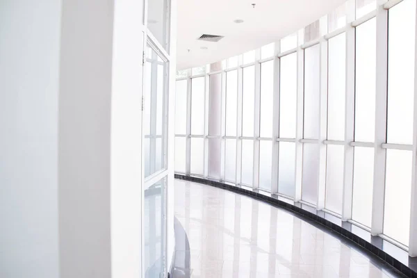 Interior Vacío Habitación Blanca Con Ventana —  Fotos de Stock