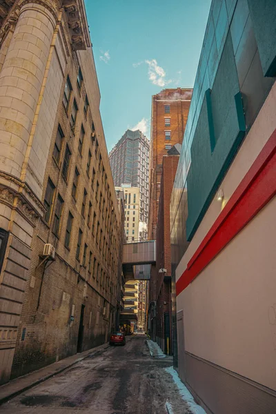 Die Gebäude Der Stadt Städtisch — Stockfoto