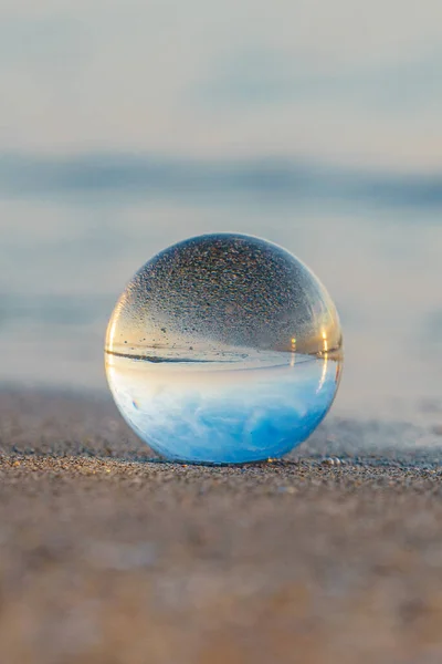 Bola Cristal Playa — Foto de Stock