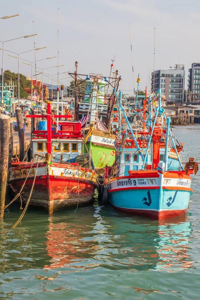 Fishing Boats Port Essaouira Vietnam — Stock Photo, Image