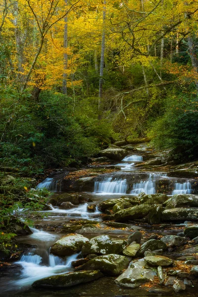 Prachtige Waterval Het Bos — Stockfoto