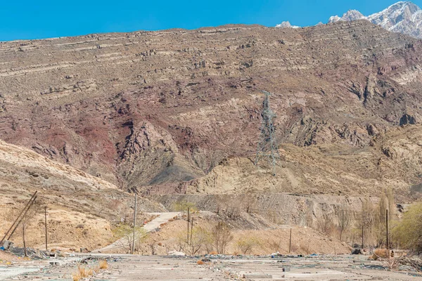 伊斯拉尔内的内盖夫沙漠景观 — 图库照片