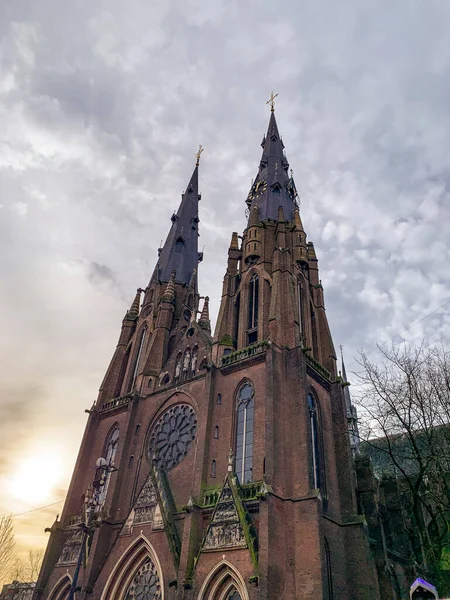 Malebný Pohled Krásnou Historickou Architekturu Krajiny — Stock fotografie