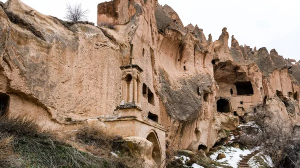 Petra Şehrindeki Mağara Hindi — Stok fotoğraf