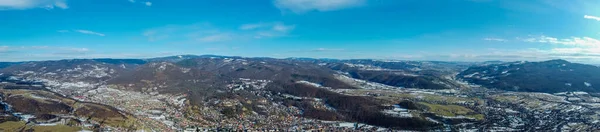 山の空中の景色 — ストック写真
