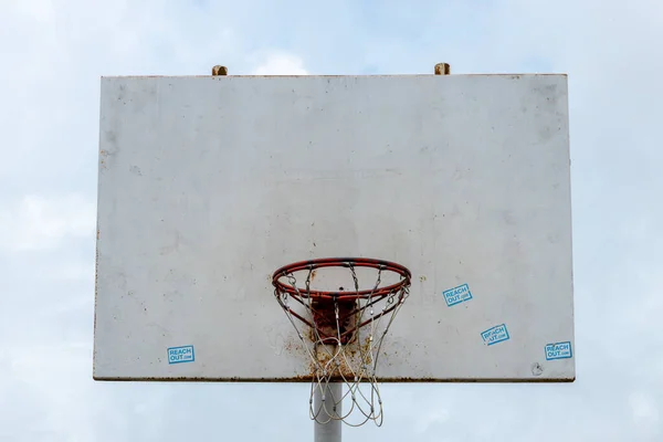 Basketball Hoop Street — Stock Photo, Image